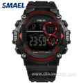 SMAEL Mens Sport Waterproof Watches LED Display Luminous